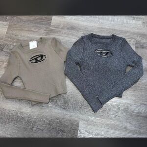 Diesel Women's Sweater - Gray